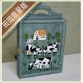 ZAKKA 绿野风奶牛钥匙盒